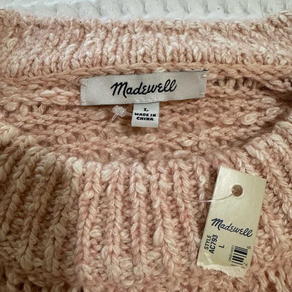 NWT Madewell Pullover Sweater - Size Large - Picture 6 of 6